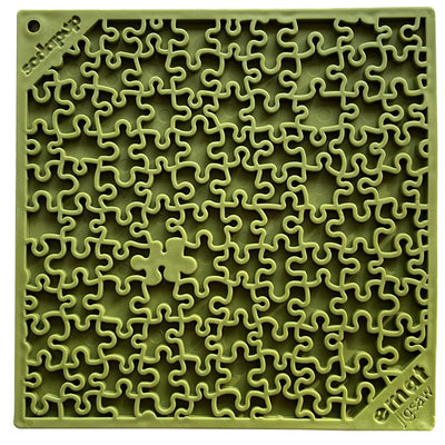 Green Sodapup Jigsaw Design E-Lick Mat
